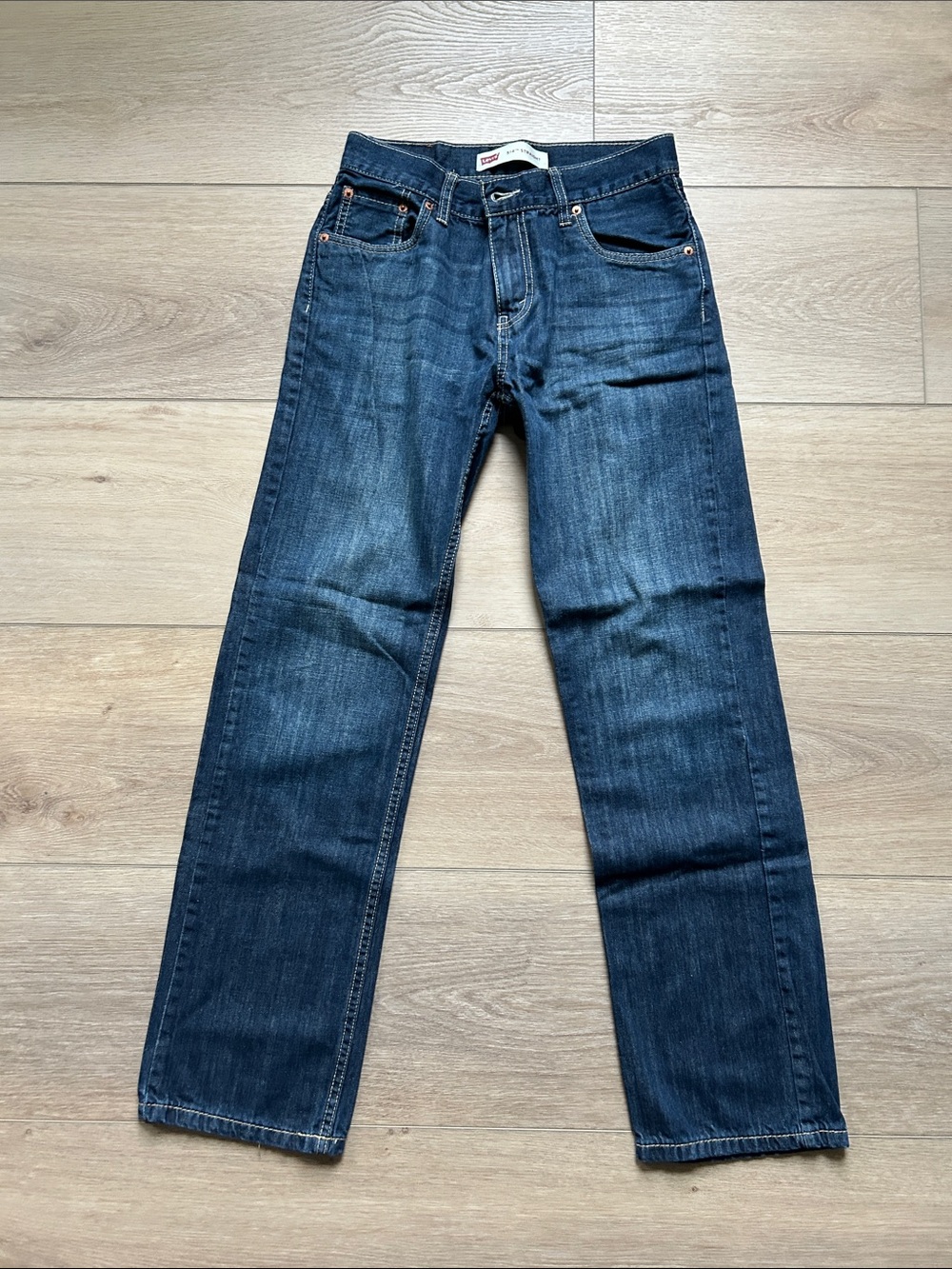 Levi's Indigo Straight-Leg Jeans